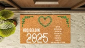 Kapı Önü Paspası Yeni Yıl 2025 Özel Tasarım Koko Model 130 - 4