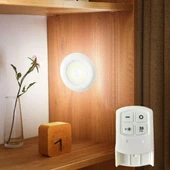 WellHise H1COB Uzaktan Kumandalı Tekli Spot Lamba Pilli Dolap Altı Spot - 3