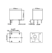 Songle 250V 10A SRD-12VDC-SL-C 5V DC Röle 5 Pin thumbnail 5