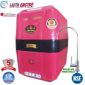 LİGHT GASTRO KIRMIZI SİYAH 12 LİTRE 7 FİLTRE 14 AŞAMA SU ARITMA CİHAZI thumbnail 1