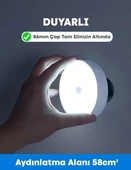 WellHise L02 Usb Şarjlı Mıknatıslı Hareket Sensörlü Gece Lambası Dolap İçi Aydınlatma Lambası - 5