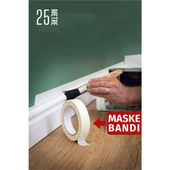 Maskeleme Bandı 25 Metre Çıkarılabilir Boyacı Bandı - 1