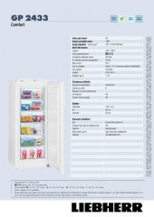 Liebherr GP 2433 Comfort A++ SmartFrost 6 Çekmeceli Derin Dondurucu - 5