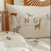Karaca Home Jungle Bej Bebek Nevresim Takımı - 4