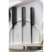 Krepe Boya Tarağı Profesyonel 3 lü Set - 1