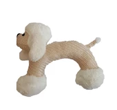 Kuzu Figürlü Peluş Sesli Köpek Oyuncağı 25 Cm - 1