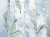 Soft Tüy Çizim Desenli Duvar Kağıdı - 7