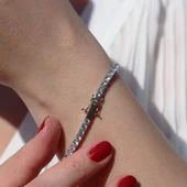 Zirkon Taşlı Su Yolu Bileklik thumbnail 2