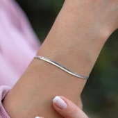 Çift Taraflı İtalyan Zincir Bileklik thumbnail 2