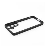 Samsung Galaxy S24 Plus Kılıf Kamera Korumalı Şeffaf Arka Yüzey New Roll Kapak thumbnail 7