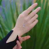 Zirkon Taşlı Mevlana 925 Ayar Gümüş Şahmeran thumbnail 1