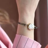 Barok İnci Otantik Gümüş Kelepçe thumbnail 4