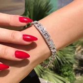 Kişiye Özel Gurmet Taşlı İsim Bileklik thumbnail 3