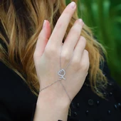 Zirkon Taşlı Mevlana 925 Ayar Gümüş Şahmeran thumbnail 2