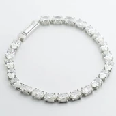 Elips Su Yolu Sky Diamond Gümüş Bileklik thumbnail 4