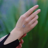 Kral Tacı Zirkon Taşlı 925 Ayar Gümüş Şahmeran thumbnail 3