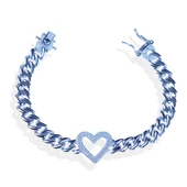 Kalp Gurmet Gümüş Bileklik thumbnail 5