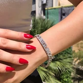 Kişiye Özel Gurmet Taşlı İsim Bileklik thumbnail 1