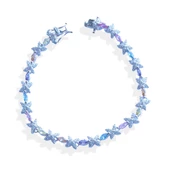 Çiçek Renkli Zirkon Taşlı Gümüş Bileklik thumbnail 5