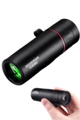 Alfalink 2000x24 HD Zoom Monoküler Mini Taşınabilir HD Dürbün Su Geçirmez Tripod Telefon Tutacağı - 5