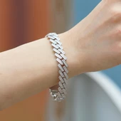 Fizyon Gurmet Taşlı Gümüş Bileklik thumbnail 2