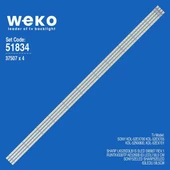 WKSET-6834 37507X4 SLED 090907 REV.1 RUNTK4339TP  4 ADET LED BAR (63LED) - 1