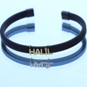 Kişiye Özel İsimli Gümüş Erkek Bilekliliği thumbnail 2