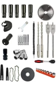 RETOOLS 6'LI SET KIRMIZI (DAİRE TESTERE+DAL BUDAMA) - 2