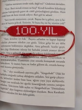 El Yapımı Kum Boncuk 100.yıl Bileklik - 5