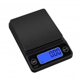 WellHise Hassas Terazi 300gr / 0.01g Siyah Işıklı Ekran Mücevher,Bozuk Para,Takı,Mutfak Terazisi - 3