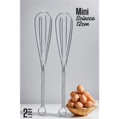 Sciacca Mini Çırpıcı Çelik 2 adet - 1