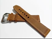 Fado& Fosil  Uyumlu &Her Saate Uyumlu greyzi  Deri Saat Kordonu 22  mm  (67 ) Taba thumbnail 1