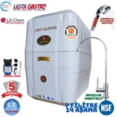 LİGHT GASTRO BEYAZ POMPALI 12 LİTRE 7 FİLTRE 14 AŞAMA SU ARITMA CİHAZI thumbnail 1