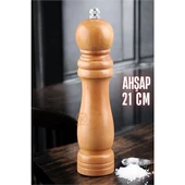 Karabiber Tuz Değirmeni Ahşap 21 cm XL - 1