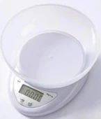 WellHise B05W Kaseli Pilli Mutfak Tartısı Dijital Ekran Terazi - 1