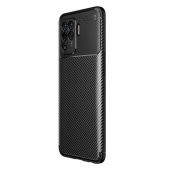 Teleplus Oppo Reno5 Lite Kılıf Negro Karbon Silikon - 1