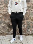 Gd Goldoremi 6649 Erkek Likralı Slim Fit Beli Lastikli İpli Çelik Kumaş Rahat Jogger - 15