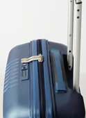Pierre Cardin Polipropilen Kabin Boy Kırılmaz Valiz Lacivert PC7070 - 4