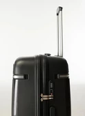 Pierre Cardin Polipropilen Büyük Boy Kırılmaz Valiz Siyah PC7070 thumbnail 3