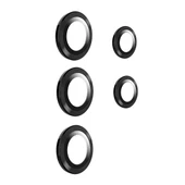 Samsung Galaxy S24 Ultra Uygulama Aparatlı 5 Parça Kamera Lens Koruyucu Cam Kamera Koruma - 2