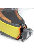 Kask için Alt Çene Bağlantı Aparatı Aksiyon Kamera ve Telefon Tutucu Set Motosiklet TURUNCU Teçhizat - 5