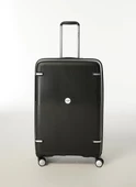 Pierre Cardin Polipropilen Büyük Boy Kırılmaz Valiz Siyah PC7070 thumbnail 1