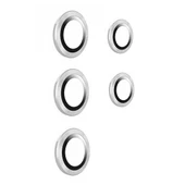 Samsung Galaxy S24 Ultra Uygulama Aparatlı 5 Parça Kamera Lens Koruyucu Cam Kamera Koruma - 1