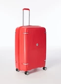 Pierre Cardin Polipropilen Büyük Boy Kırılmaz Valiz Kırmızı PC7070 thumbnail 2