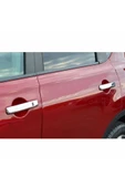 Nissan Qashqai Uyumlu Krom Kapı Kolu 4 Kapı 2007-2014 P. Çelik Sensörlü - 2