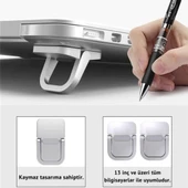 Coofbe 2 Adet Yapışkanlı Katlanılabilir Laptop Standı Portatif Macbook Bilgisayar Laptop Stand Ayagi - 3