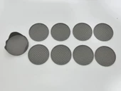 Barvivo Kaymaz Silikon Bardak Altlığı 8'li Set - 5