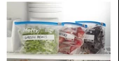 Hefty Tekrar Kullanılabilir Buzdolabı Poşeti 20,3x5x14,4cm (35 Adet) - 4