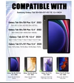 Samsung Galaxy Tab S9+ Silikon Koruma Kılıfı - 2