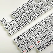 Graffiti Temalı Mekanik Klavye Tuş Takımı 125 Parça - 3